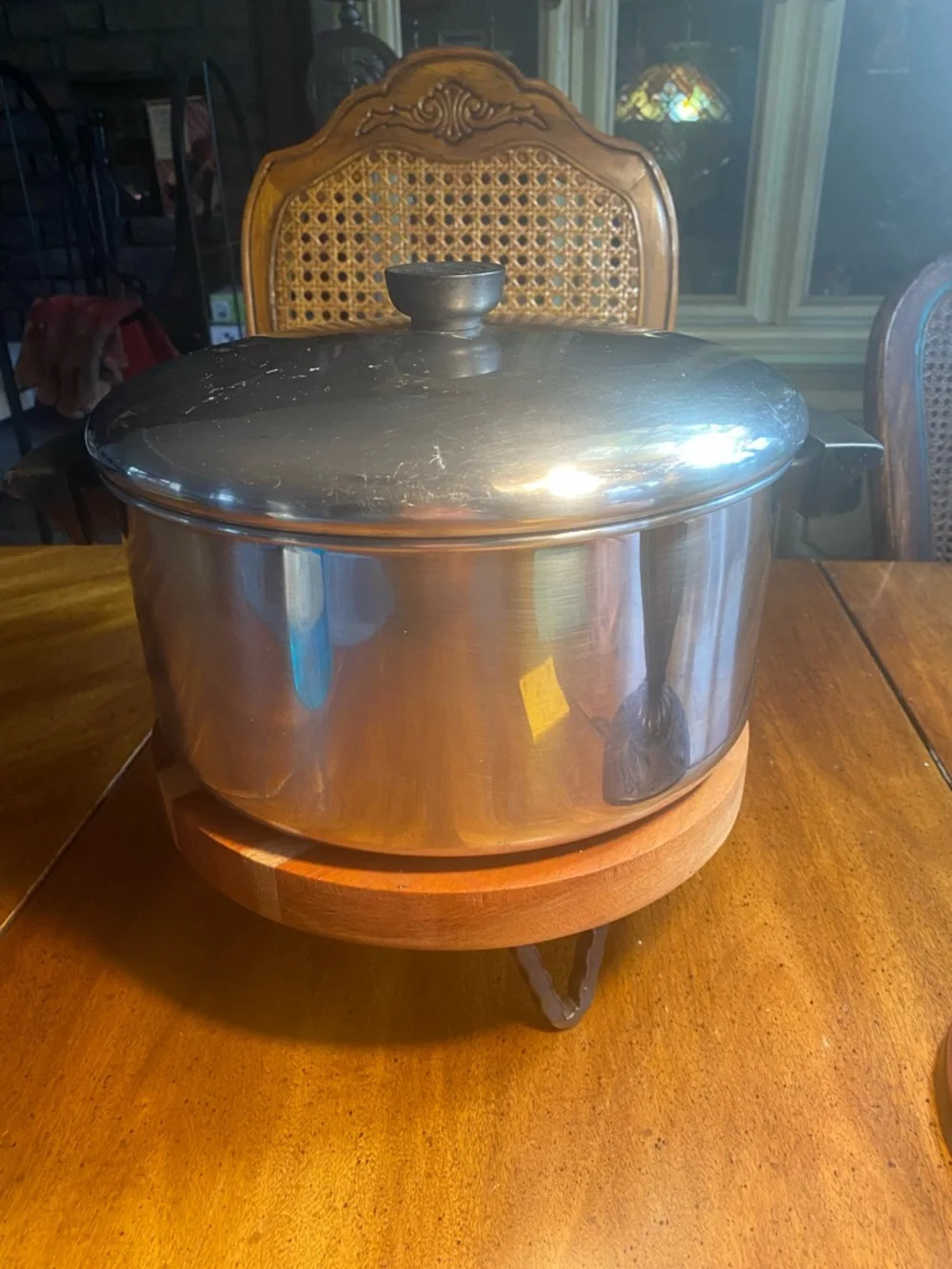 Revere Ware 6 Qt Never Warp Stock Pot Stainless Steel